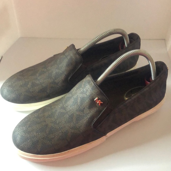 Michael Kors Shoes - Women’s MK slip on canvas shoes